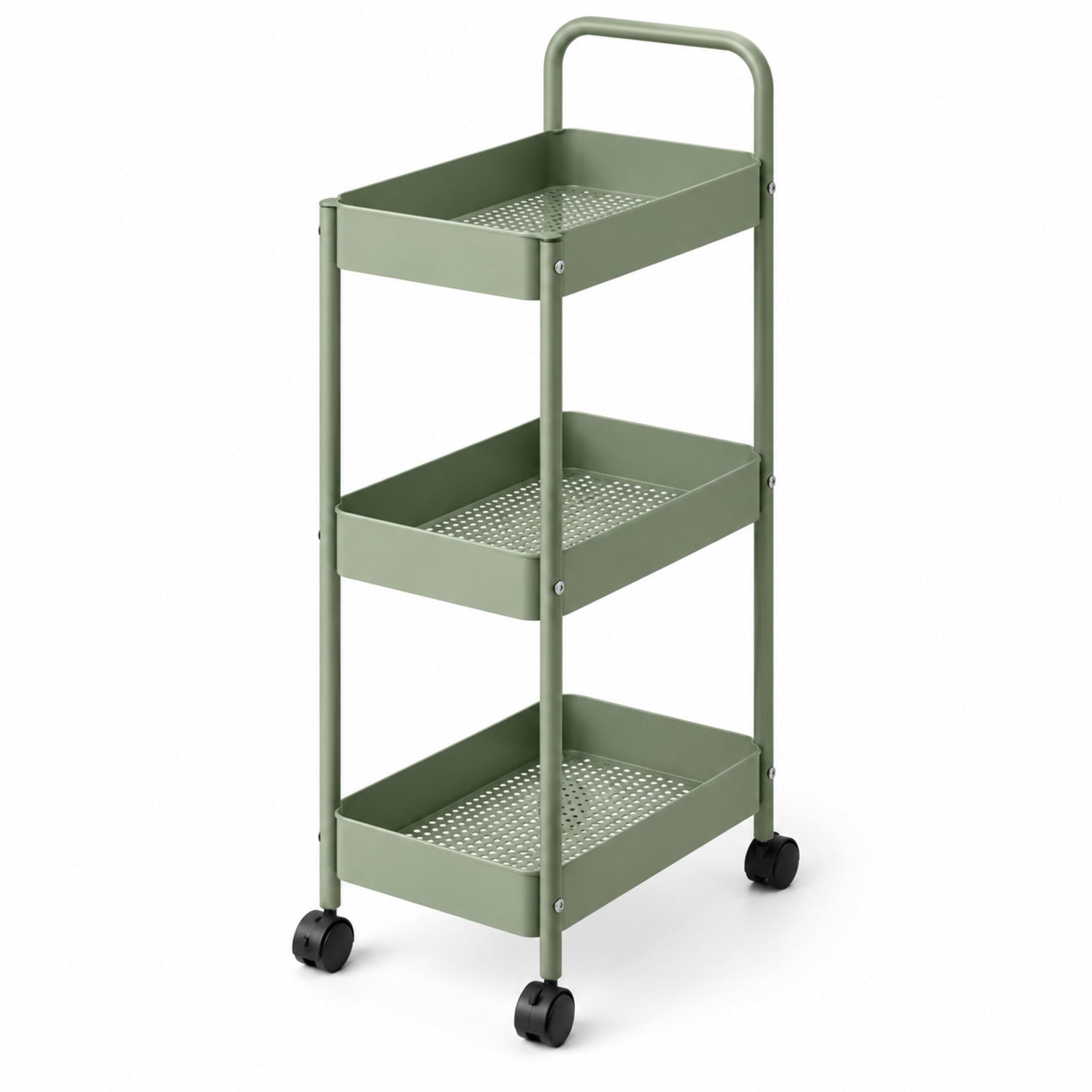 Slim Rolling Storage Cart